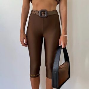 Brown Cult Form Leggings